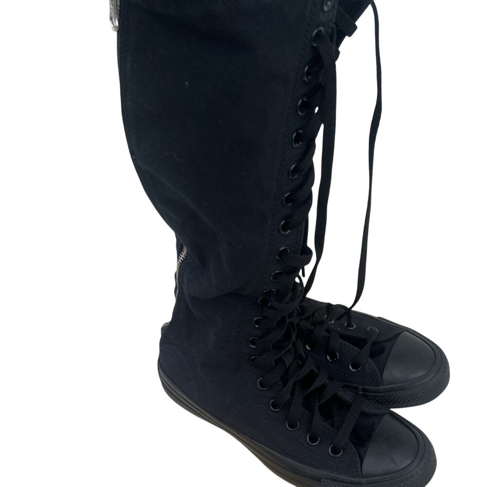 Women Size 7.5 - Converse Chuck Taylor All Star XX High Triple Black - Picture 2 of 6